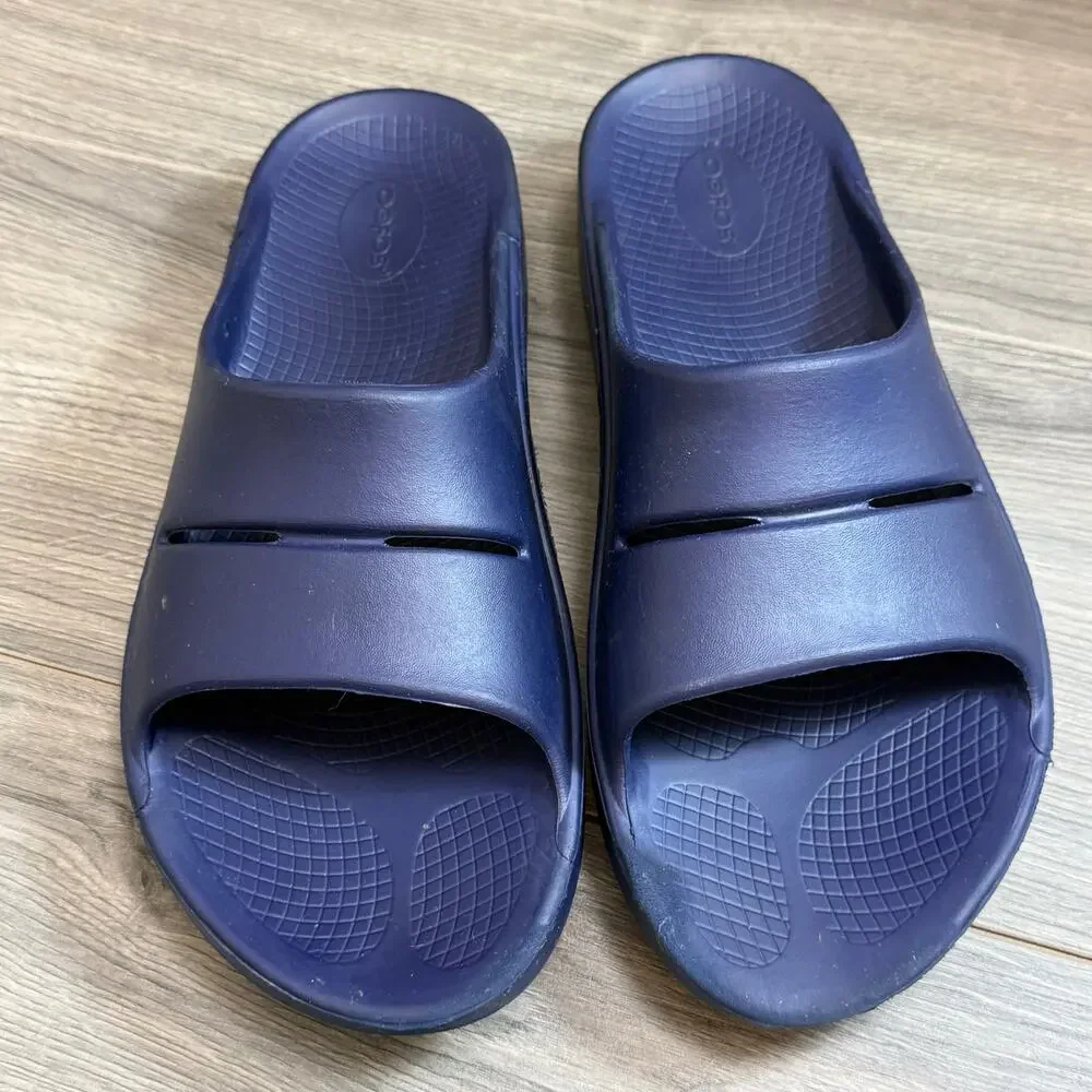 Oofos OOahh Sandal Unisex Size Men 13 Women 15 Flex Slide Comfort Recovery